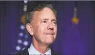  ?? Jessica Hill / Associated Press ?? Governor-elect Ned Lamont reacts when speaking to supporters in Hartford on Nov. 7.