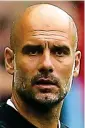  ??  ?? Guardiola: focus