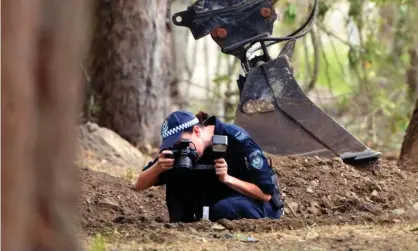  ?? Photograph: Mick Tsikas/AAP ?? NSW police are searching an area of bush 1km from the former home of William Tyrrell’s foster grandmothe­r in Kendall.