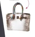  ??  ?? Hermès Himalaya is one of Susanti’s favourite bag brands and is fit for any occasion