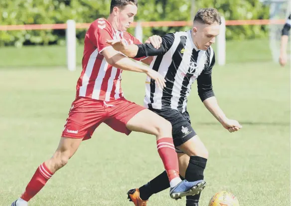  ??  ?? Seaham Red Star in action against Northaller­ton.