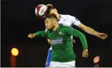  ??  ?? Ger Pender is leaving Bray Wanderers.