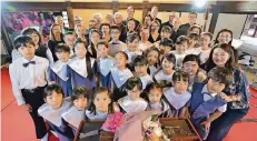  ?? FOTO: NKO ?? In Hamamatsu wurde das Neusser Kammerorch­ester vom Kinder- und Jugendchor unterstütz­t.