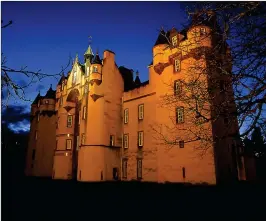  ?? ?? GHOSTLY GOINGS-ON: You might feel a certain presence at Fyvie Castle