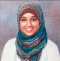  ??  ?? 美國籍的24歲聖戰新­娘胡妲‧穆沙納六周前逃離伊斯­蘭國，要求返美。 (取自推特)