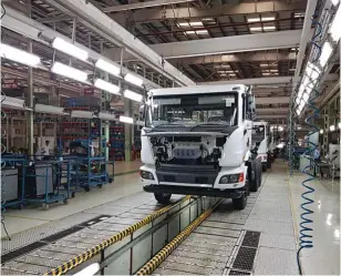  ??  ?? Mahindra Truck and Buses is working closely with group companies like Mahindra Electric and Mahindra Research valley to transition into the future