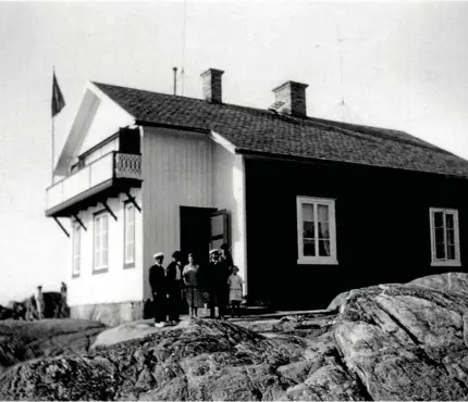  ?? Bild: Svenska Lotsverket ?? Bild av Islandsber­g från 1925.