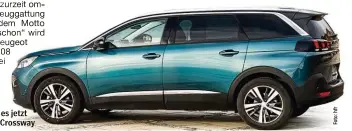  ??  ?? Den Peugeot 5008 gibt auch als Sondermode­ll C