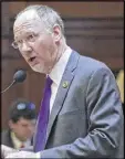  ??  ?? Rep. Allen Peake, R-Macon, says of legislatio­n allowing Georgia casinos, “Does it have legs? Yes.”