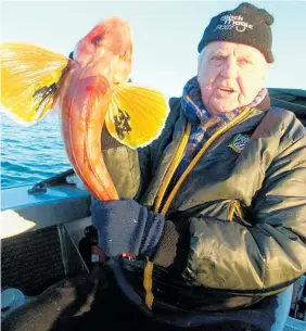  ??  ?? John Moran won the gurnard competitio­n a few years ago with a 1.33kg specimen. The Grunter Hunter on the Manukau is on Sunday.