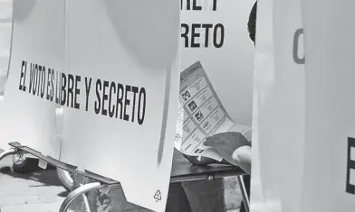  ?? ARCHIVO ?? los protocolos sanitarios para las próximas elecciones.