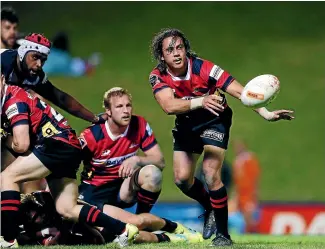  ?? GETTY IMAGES ?? Ere Enari making a rare on-field appearance for Canterbury last season against Counties-Manukau.