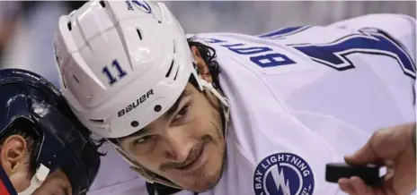  ?? MIKE EHRMANN/GETTY IMAGES ?? Fourth-line centre Brian Boyle is one of the few Leafs with experience growing a playoff beard from his time with Tampa Bay and the New York Rangers.