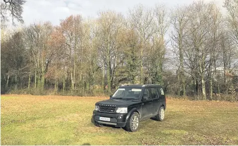  ??  ?? Land Rover’s Discovery – expect to get 20mpg to 25mpg in everyday use