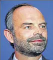  ?? REUTERS FILE ?? French Prime Minister Edouard Philippe