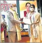  ?? HT PHOTO ?? President Ram Nath Kovind awarding degree to a student at PGI on Friday.