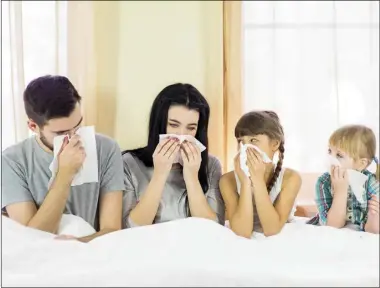  ?? Metro Creative ?? New research suggests the cause of the initial wave of illnesses in the winter may be found within the human nose — specifical­ly, that colder temperatur­es have an adverse effect on the efficacy of the immune response that takes place inside of the nose.