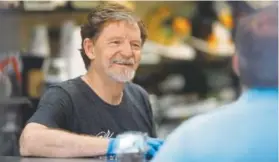  ?? David Zalubowski, The Associated Press ?? Jack Phillips, owner of Masterpiec­e Cakeshop, works in his store in Lakewood on Monday.