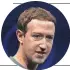  ?? MARK ZUCKERBERG BY GETTY IMAGES ??