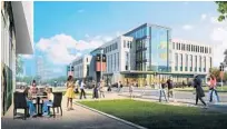  ?? UNIVERSITY OF CENTRAL FLORIDA/COURTESY ?? Rendering of the UCF Downtown campus, which is slated to open at the Creative Village in Fall 2019.