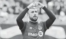  ?? CANADIAN PRESS FILE PHOTO ?? Victor Vazquez, pictured, had knee surgery Friday. “But he feels great. He’s moving around well,” Toronto FC coach Greg Vanney said.