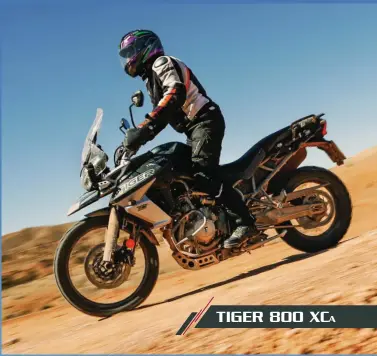  ??  ?? Tiger 800 XCA