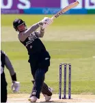  ?? GETTY IMAGES, AP ?? New Zealand are likely to unleash the hitting power of Glenn Phillips, left, and Finn Allen, right, against Pakistan tonight.