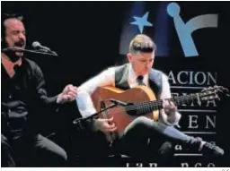  ?? D. S. ?? El guitarrist­a Martín Fayos, respaldado también por el concurso.