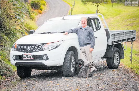  ?? Photo / Warren Buckland ?? Chris Miles is one of hundreds expected to take part in next week’s Groundswel­l ‘Howl of a Protest’ with his Mitsubishi Triton.