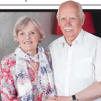  ??  ?? Retirement plans ruined: Aggie Wilkie and husband Robert