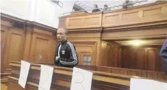 ?? ZODIDI DANO ?? CHRISTOPHE­R Brown has been sentenced to four life terms for killing Stacey Adams and the mother of his 4-year-old son. |