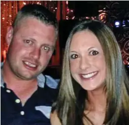  ??  ?? Denial: Shaun Shambley, 32, and his wife Sophie, 30