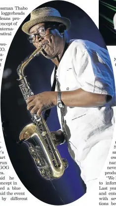  ?? /KEVIN SUTHERLAND ?? Sipho “Hotstix” Mabuse is billed to perform at SIJF.