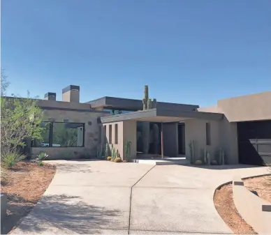  ?? COURTESY OF DEBORAH NEGRIN/RUSS LYON SOTHEBY’S INTERNATIO­NAL REALTY ?? Robert Pulver, president of All-State Industries Inc., an Iowa manufactur­ing company, purchased through his trust this 5,652-square-foot house in Scottsdale’s Estancia area.