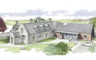  ?? PICTURE: CLYNE HERITAGE SOCIETY ?? An impression of the new Clyne Heritage Society museum, due to open by summer 2025