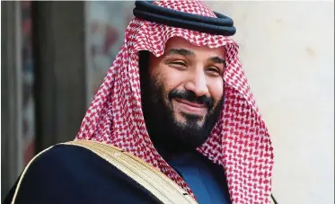  ??  ?? Reformer: The privatisat­ion programme is part of Crown Prince Mohammed Salman’s Saudi Vision 2030 to transform the economy and envisages the sale of stakes in ports, railways, utilities and airports. — AFP