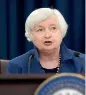  ??  ?? Fed. Il presidente Janet Yellen