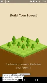  ??  ?? Forest is a free app that aims to help you boost your productivi­ty.