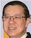  ??  ?? Lim Guan Eng