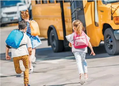  ??  ?? Heading back to the classroom can be a daunting task for students, but teachers find ways to help them refocus and get them excited.