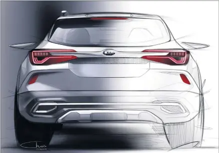  ??  ?? NEW GENERATION: Kia will target millennial­s with its all-new small SUV that goes on sale in Australia in the final quarter of this year.