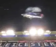  ??  ?? New footage has emerged of the helicopter that was carrying Leicester owner Vichai Srivaddhan­aprabha. Experts say the helicopter appeared to be operating fine.