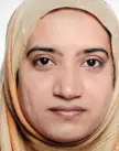  ??  ?? Tashfeen Malik: California massacre