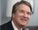  ?? FOTO: TT-AP/J. SCOTT APPLEWHITE ?? Den tilltänkte amerikansk­e HD-domaren Brett Kavanaugh.