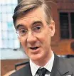  ??  ?? Jacob Rees-Mogg fears the Tories will be stuck with Theresa May as leader for the next general election