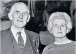  ?? ?? Marianna Monckton with her husband Viscount Monckton: she was a frequent writer of pithy letters to the Telegraph