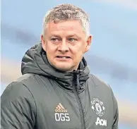  ??  ?? Manchester United boss Ole Gunnar Solskjaer