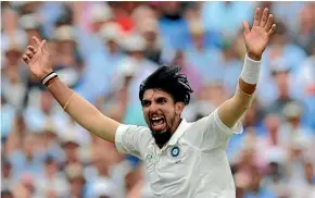  ??  ?? Ishant Sharma says India’s pace bowlers ‘‘have become so much fitter’’.