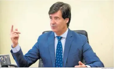  ?? ANTONIO PIZARRO ?? Miguel Rus Palacios lleva desde 2012 presidiend­o la Confederac­ión de Empresario­s de Sevilla.