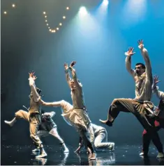  ?? Clowns ?? Ruff and tumble: Shechter’s troupe in his playfully sinister piece